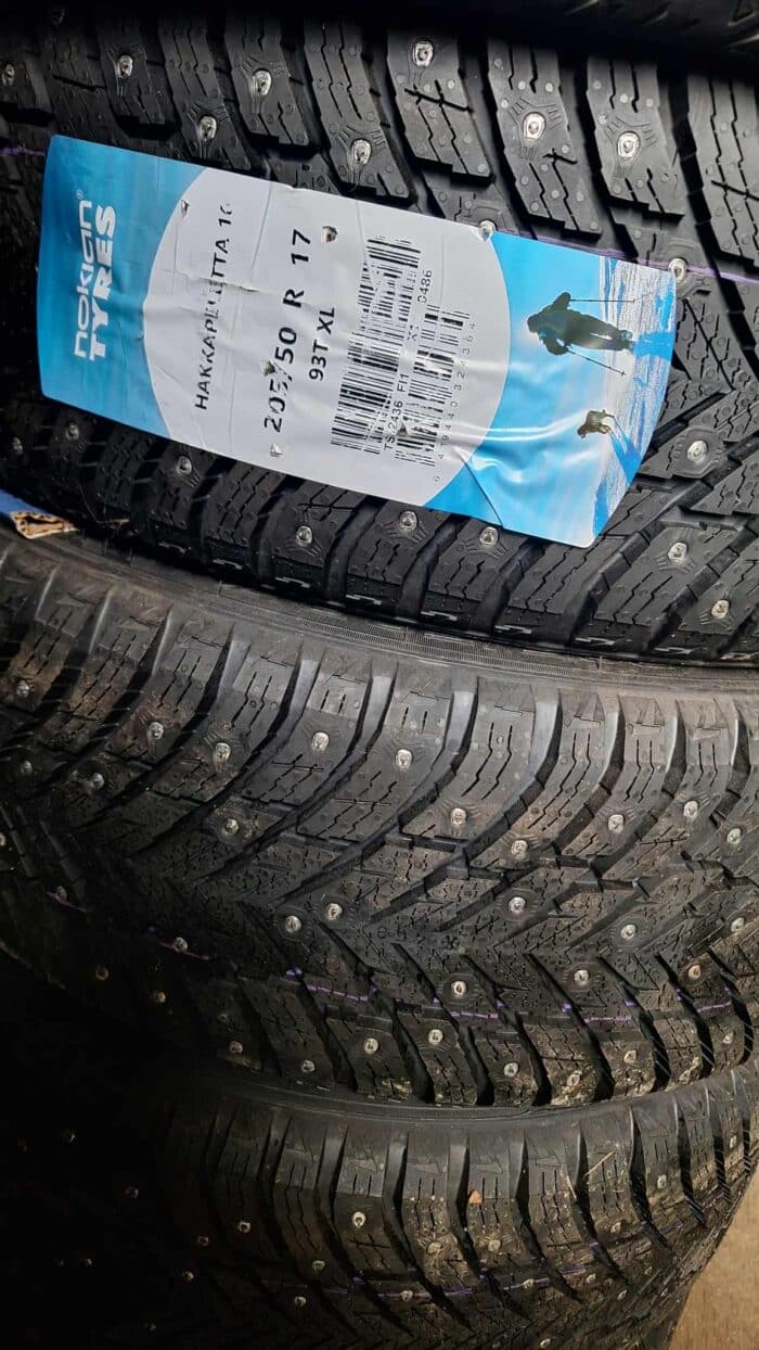 Skoda valuvelg 17" 5x100 + Nokian Hakkapeliitta 10 205/50R17 93T - Image 2