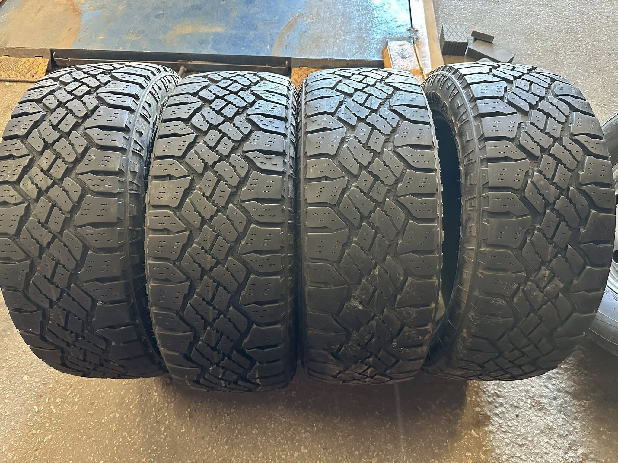 4 Goodyear Wrangler Duratrac 255/55R20 110Q - Image 1