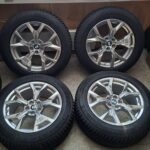 Bmw X3 orig velg + Continental naast