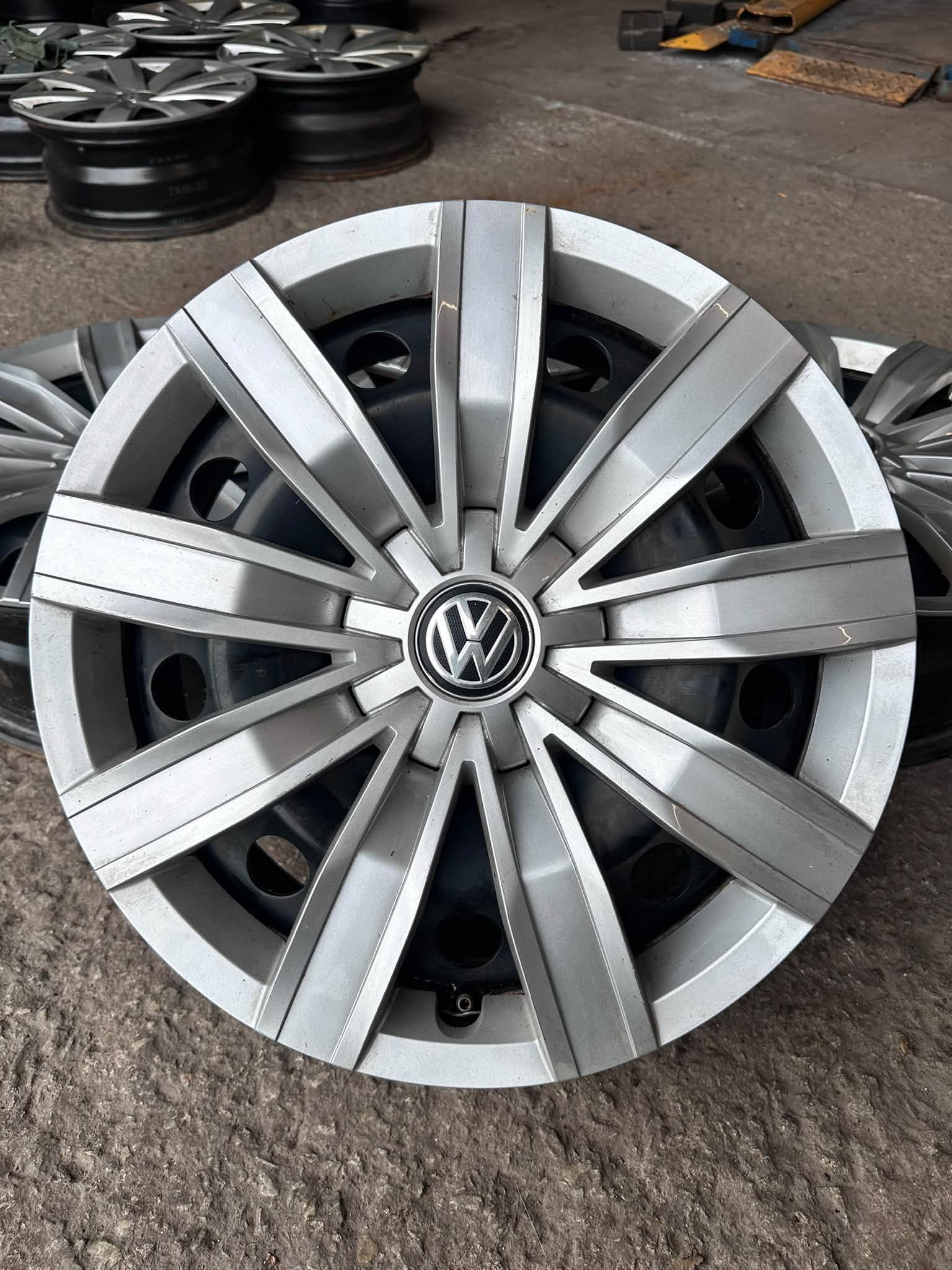 1 VW 17” plekkvelg + ilukilp - Pilt 1