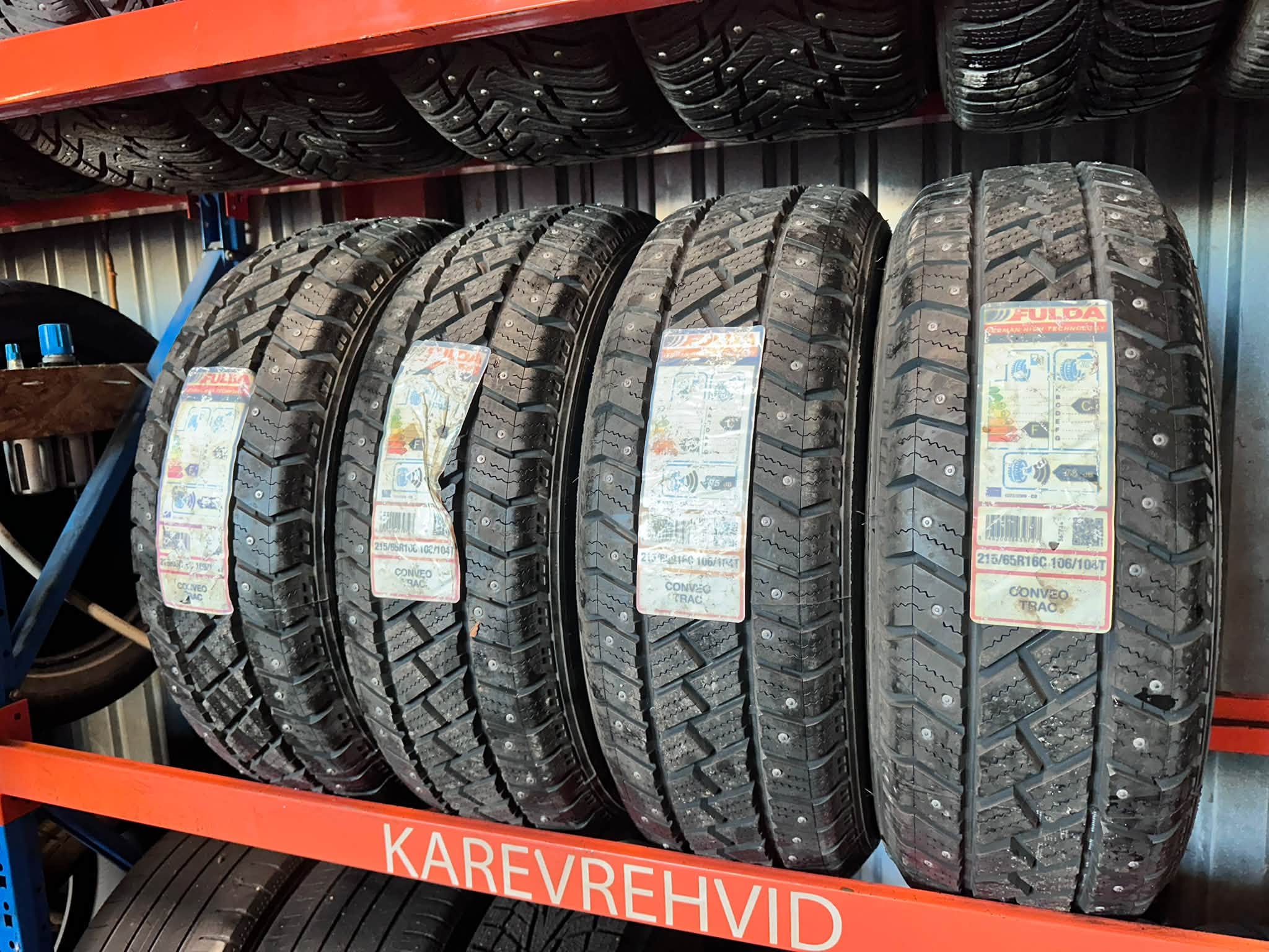 4 Fulda Conveo Trac 215/65R16C 106/104T - Pilt 1