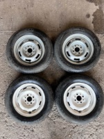 Vaz 13-inch steel-spoke wheel with summer tires - Image 3